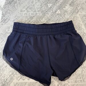 lululemon athletica Women's Dark Blue Athletic Shorts